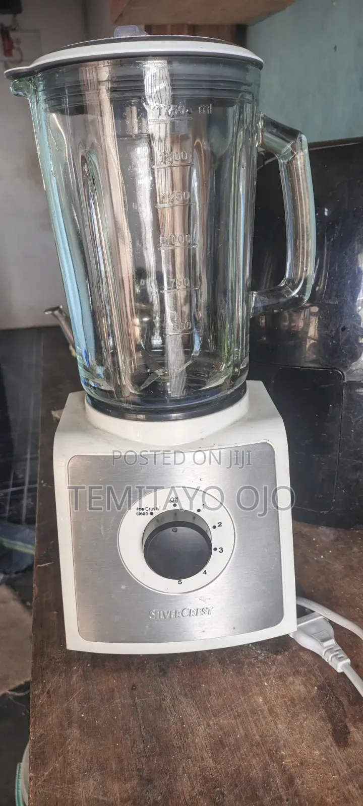 Original Industrial Silver Crest Blender