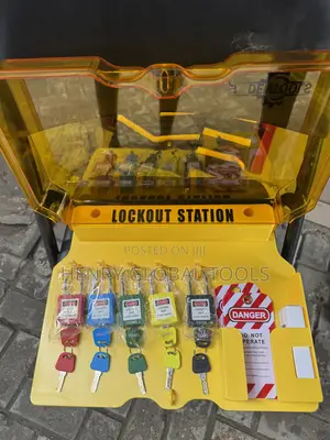 LOTO Lockout Station – Safety Lockout Kit