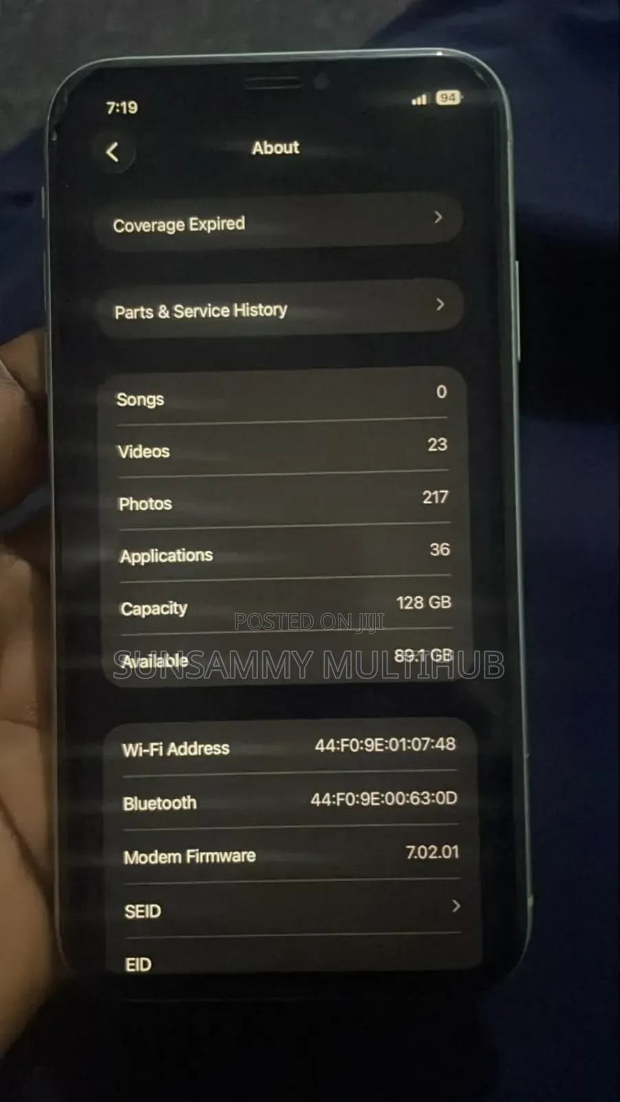Apple iPhone 11 128 GB White