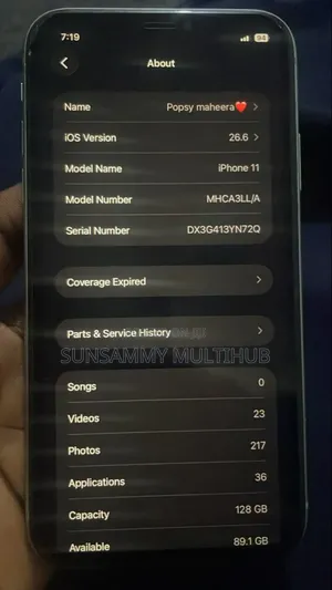Apple iPhone 11 128 GB White