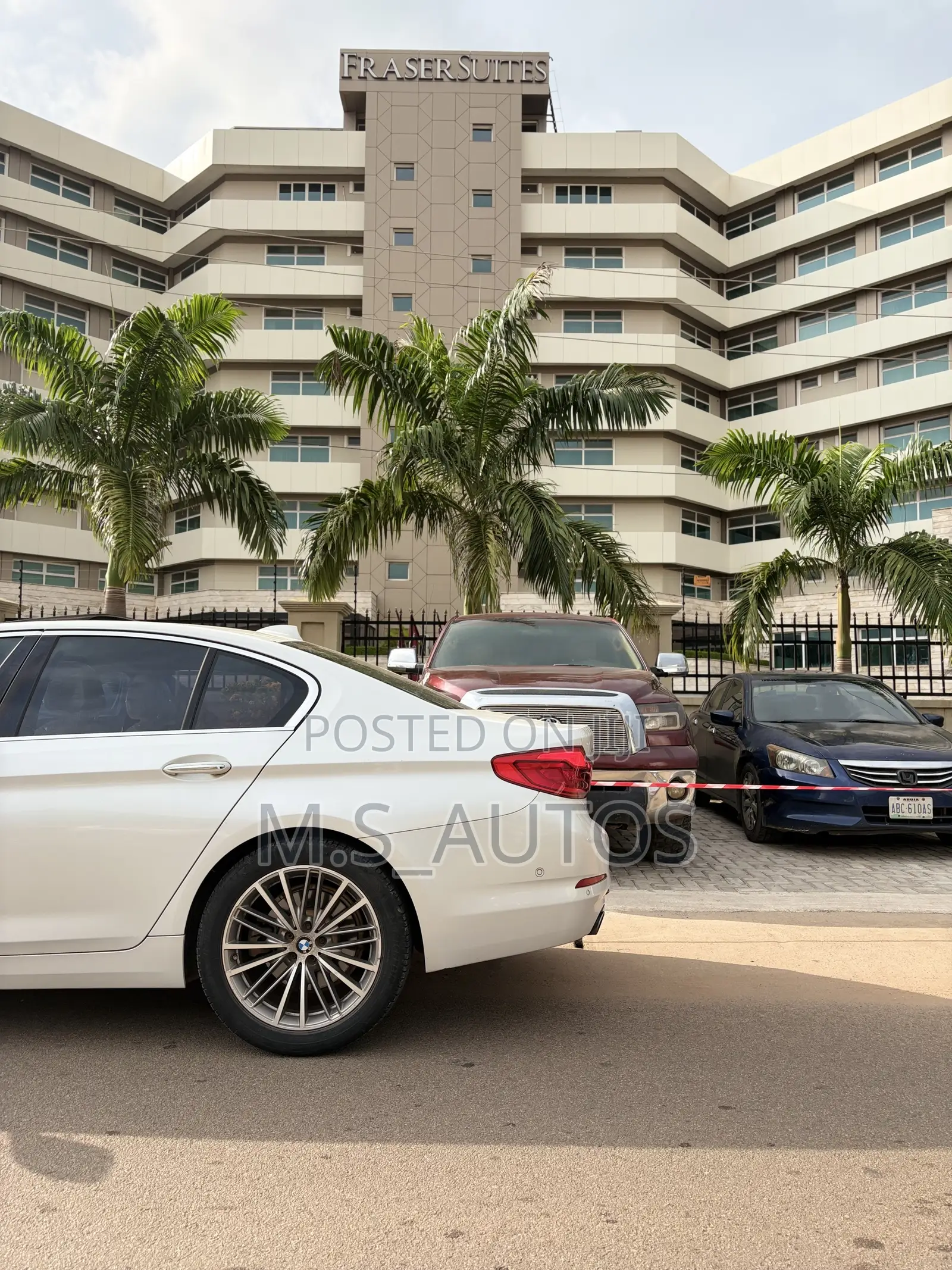 BMW 530i 2017 White