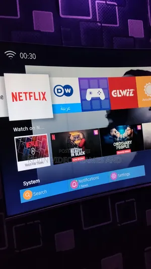 Hisense 55 Inches Curved Frameless UHD SMART TV