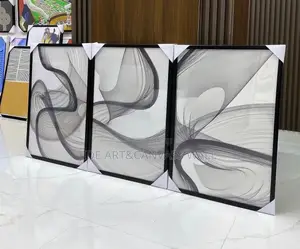 Synthetic Plain Acrylic Abstract Wall Art Frame