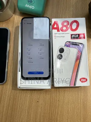 Itel A80 64 GB Black