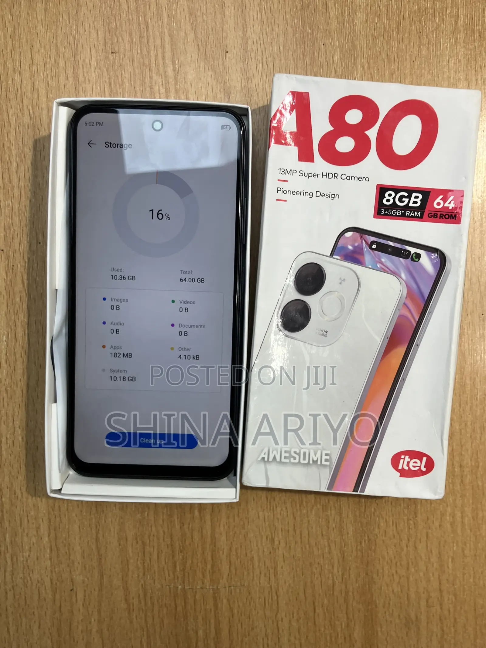 Itel A80 64 GB Black
