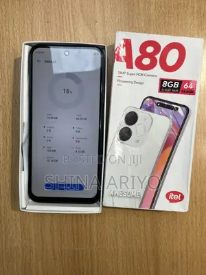 Itel A80 64 GB Black