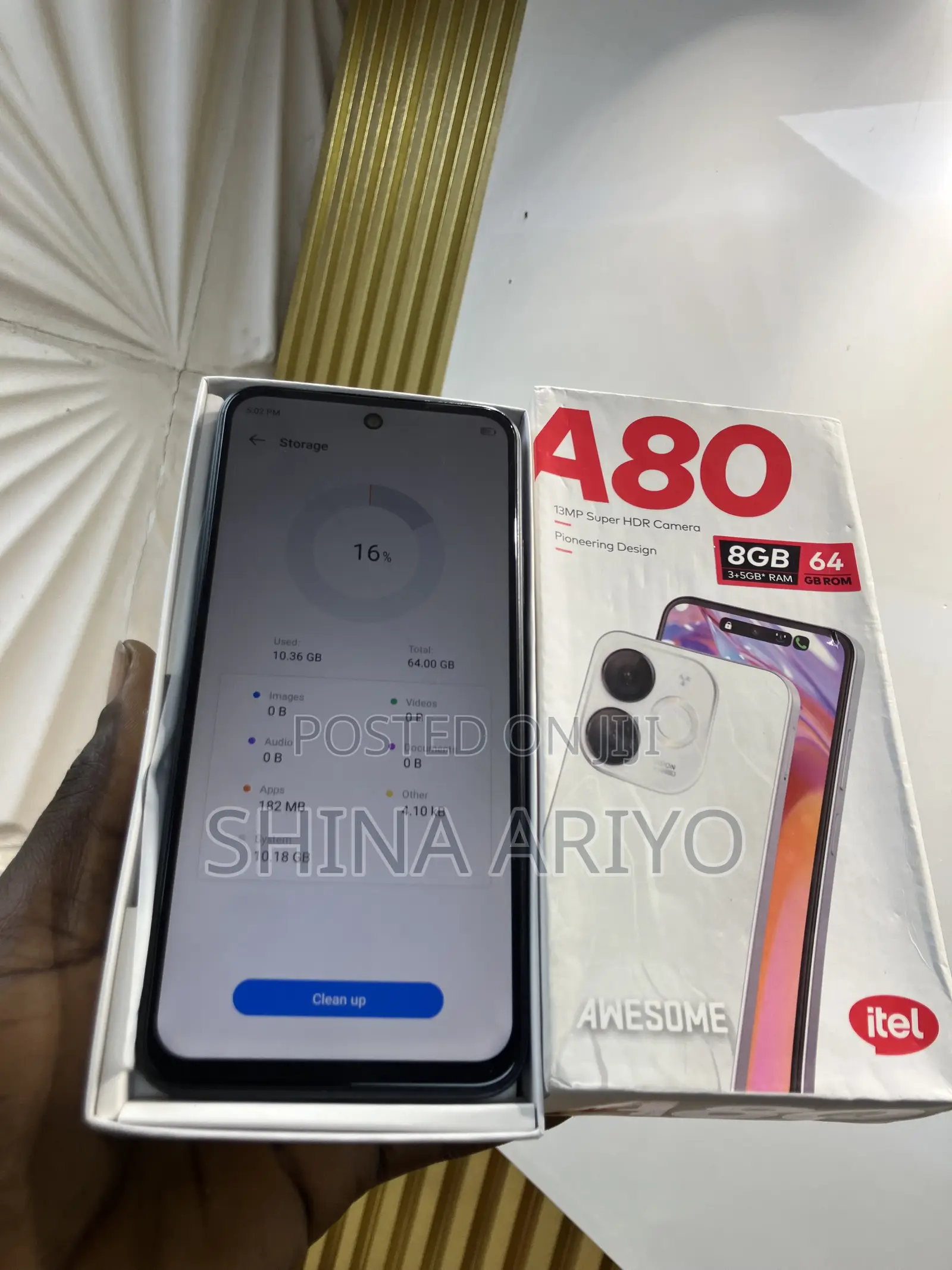 Itel A80 64 GB Black