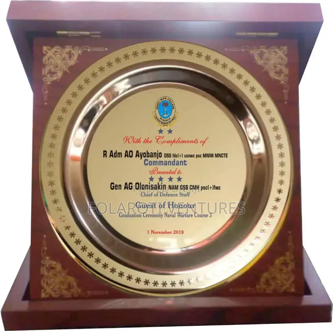 Award Plaque