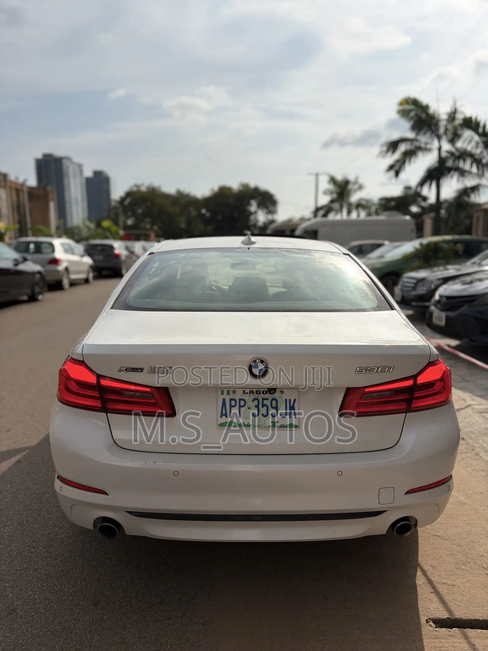 BMW 530i 2017 White