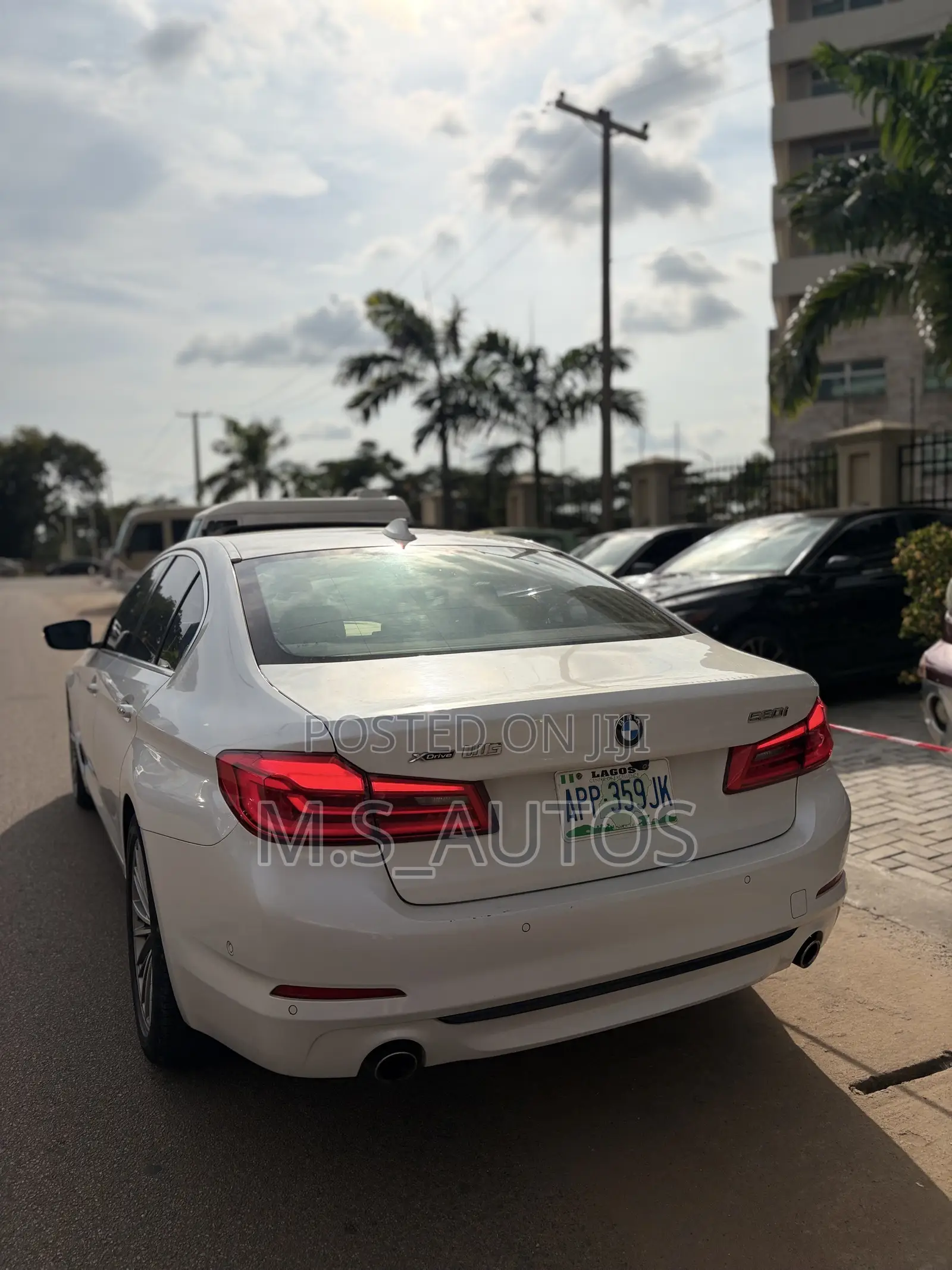 BMW 530i 2017 White
