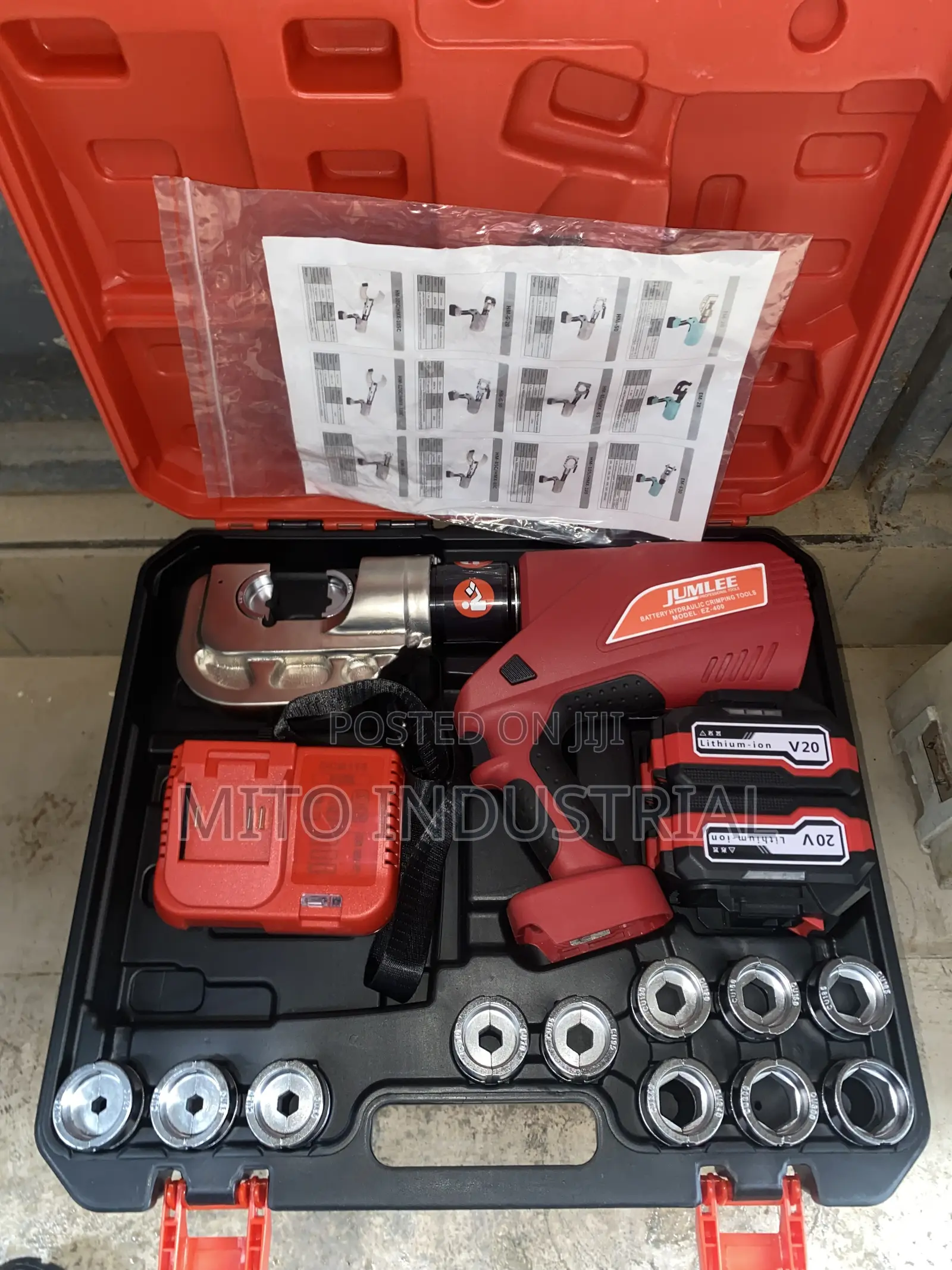 Jumlee Battery Hydraulic Crimping Tool