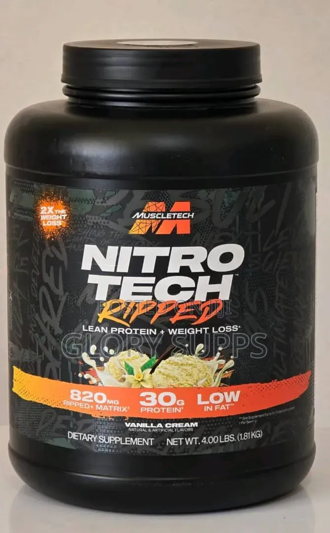 Muscletech Nitrotech Ripped Whey Protein 4LB