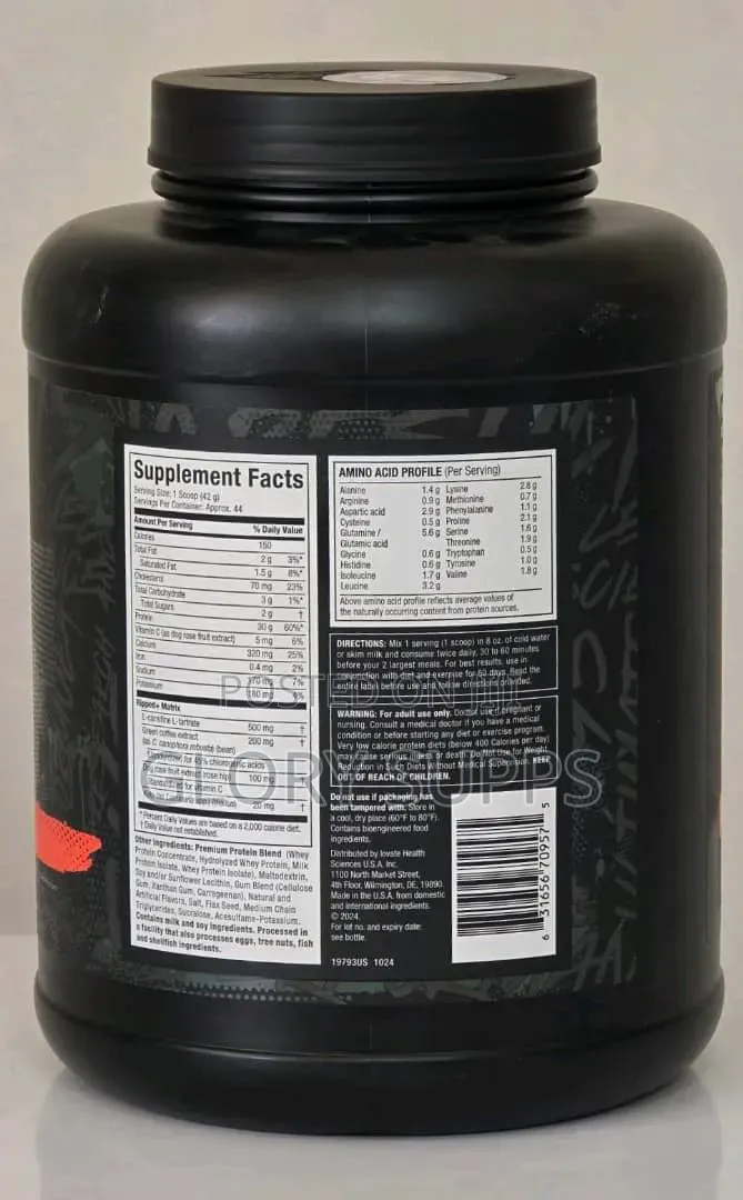 Muscletech Nitrotech Ripped Whey Protein 4LB