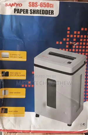 Sanyo Paper Shredder Machine