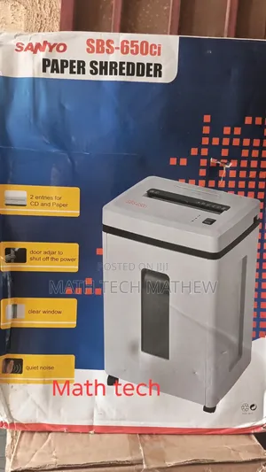 Sanyo Paper Shredder Machine