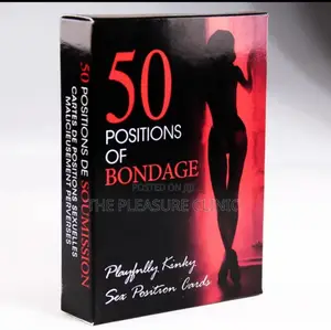 50 Positions of Bondage Card Game for Couples