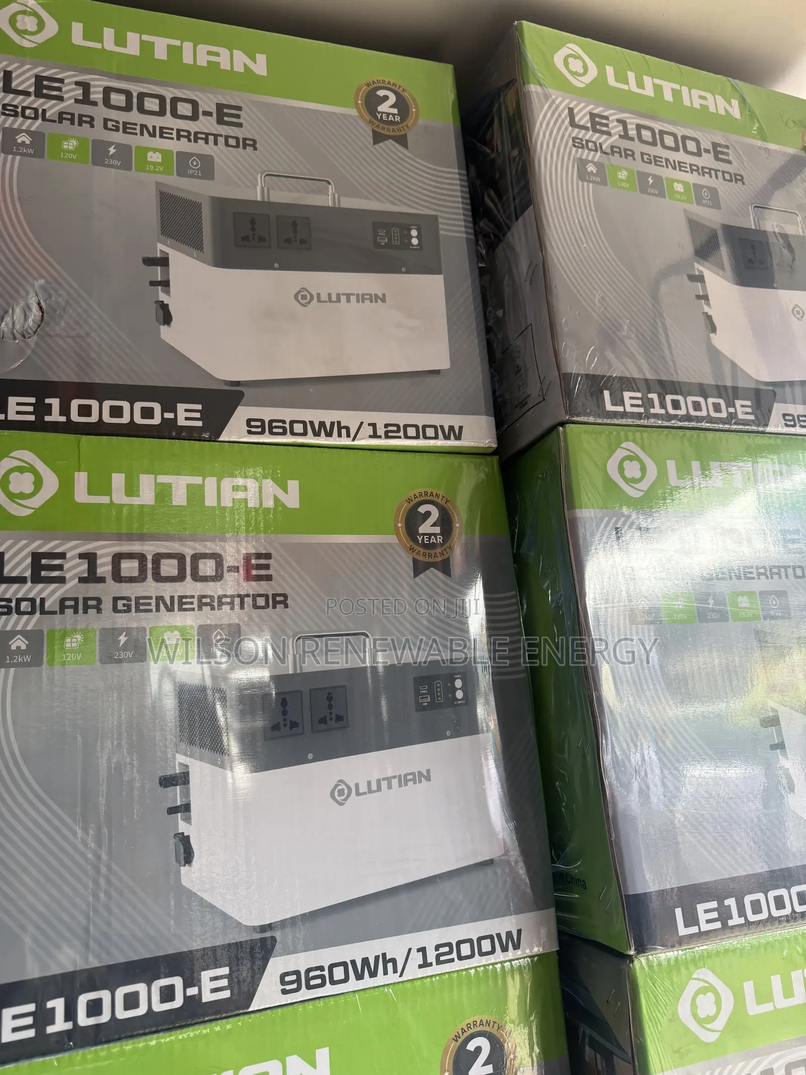 Lutian 1kwh/1200w Output Solar Generator