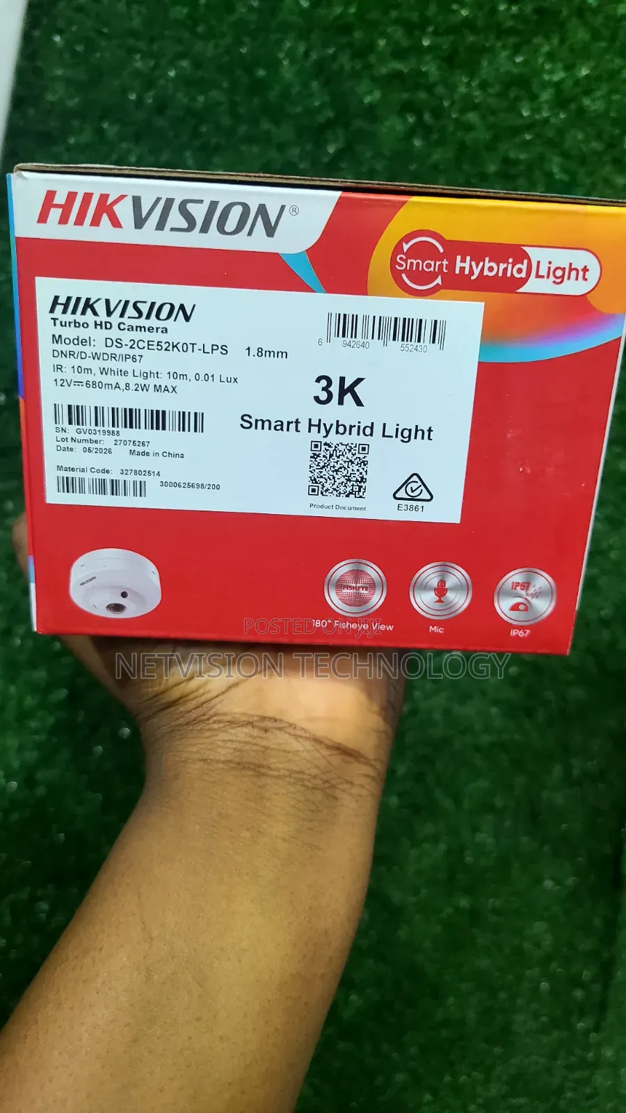 HIKVISION Smartlight Fish Eye