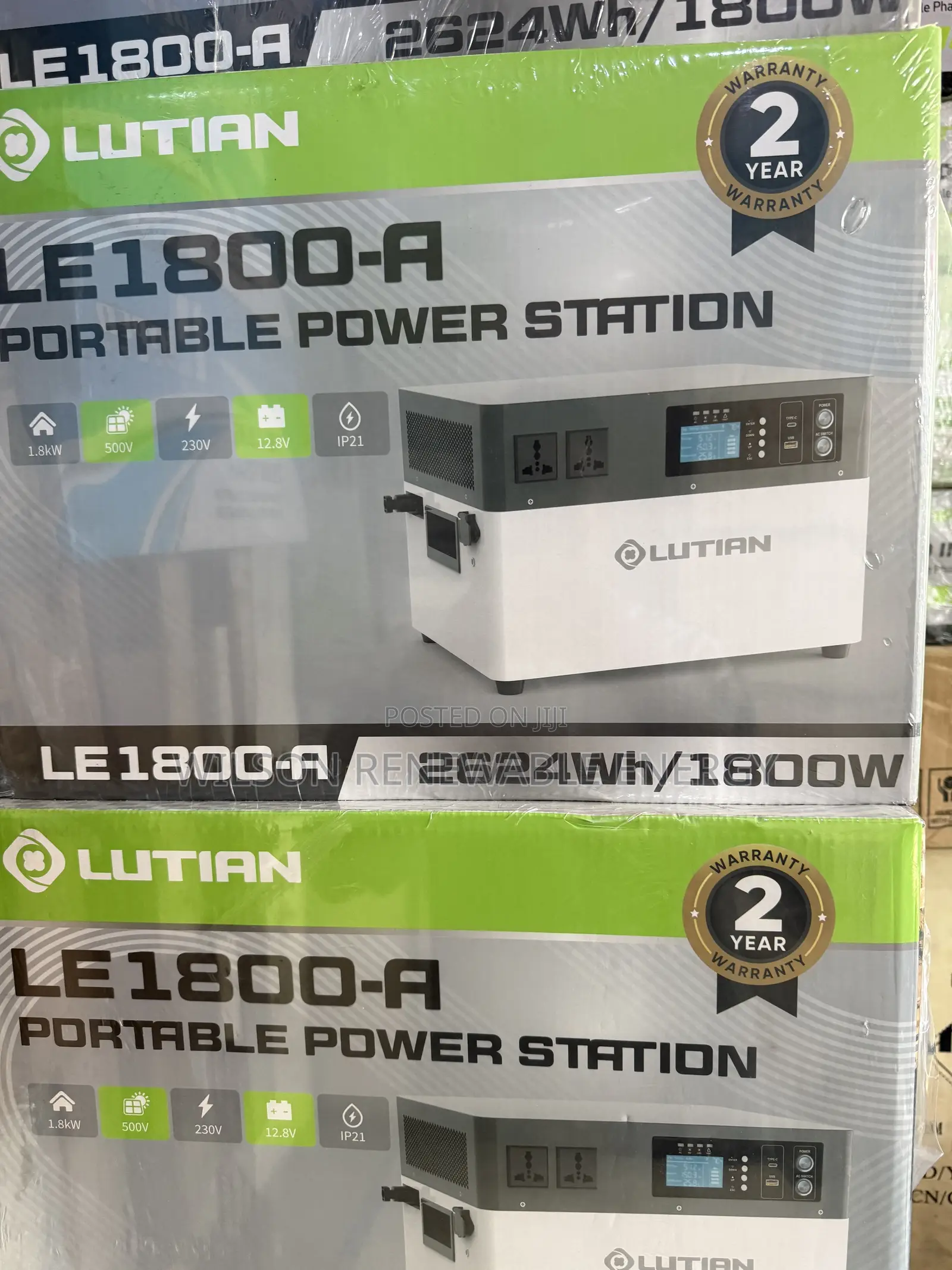 Lutian 2.6kwh/1800w Output Solar Generator