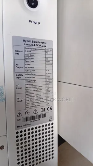 4.2kva 24v Luxsun Hybrid Solar Inverter