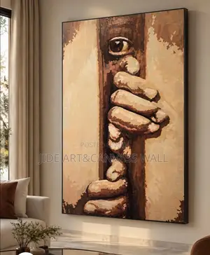 Matte Canvas Wall Art Frame