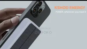 KSHOD ENERGY 10,000mAh Solar Magnetic Power Bank
