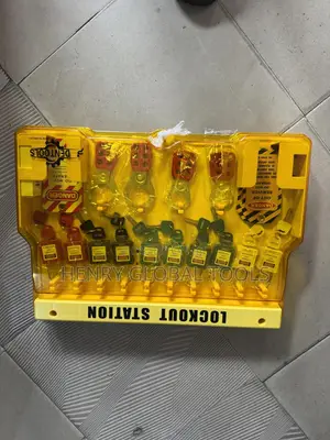 🔒 LOTO Lockout Station – Complete Lockout/Tagout Kit