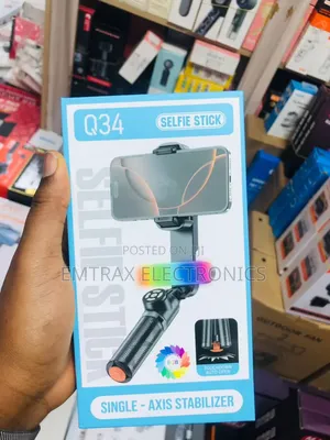 Q34 Selfies Stick Single-Axis Stabilizer
