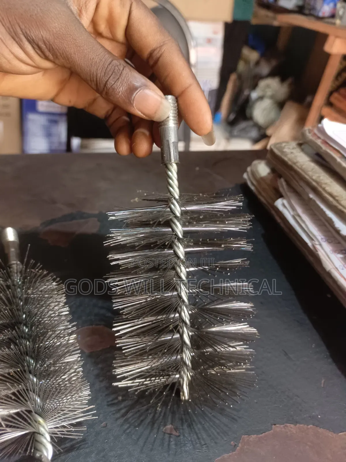 Twisted Stainless Bore Cleaning Brushes