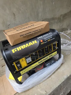 A Brand New Firman Petrol Generator 4.5kva 100%copper Coil