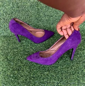  Thrift Elegant Purple Pointed-Toe Stiletto Heels