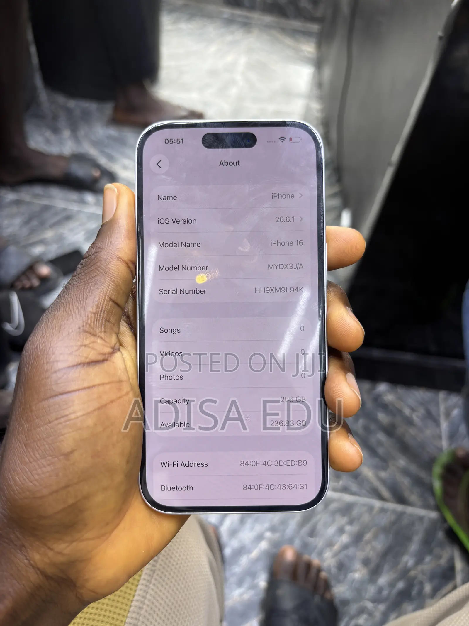 Apple iPhone 16 128 GB White
