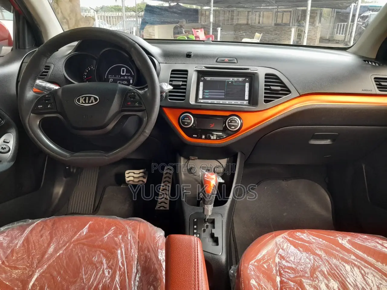 Kia Morning 2011 Red