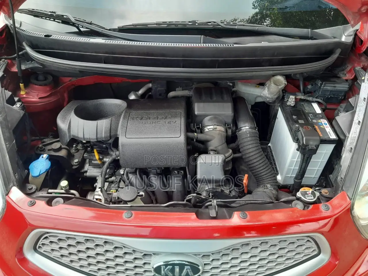Kia Morning 2011 Red