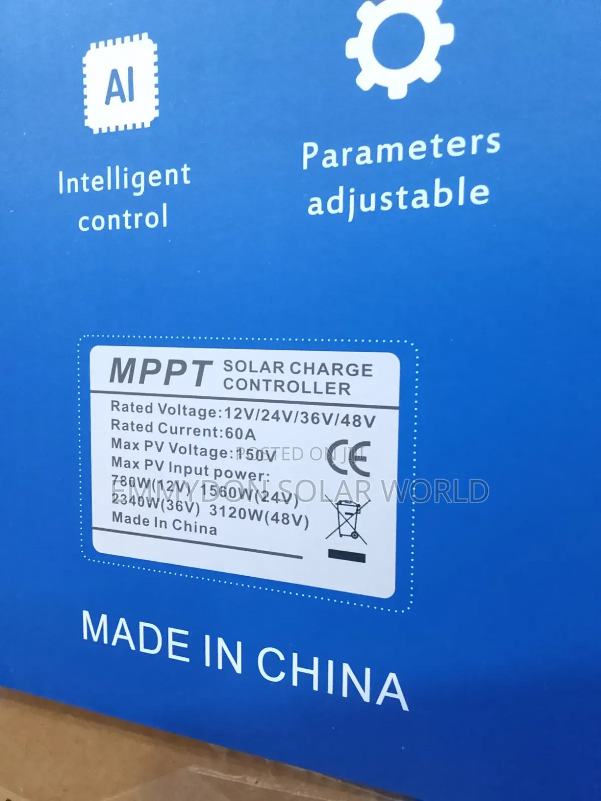 SMS Solar Charger Controller MPPT 60amps