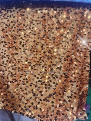 Velvet Sequence Per Yard