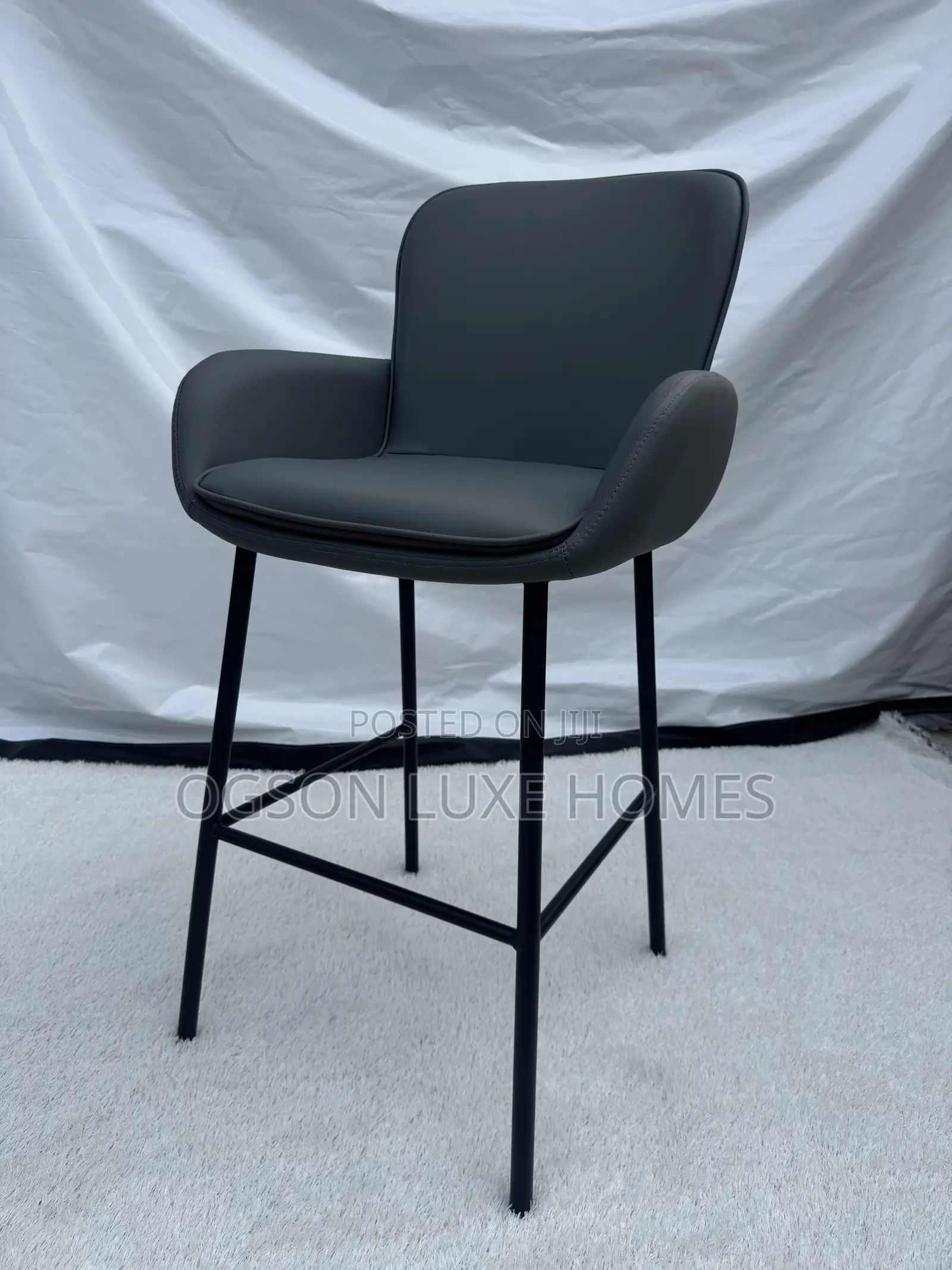 Best Quality Leather High Barstool