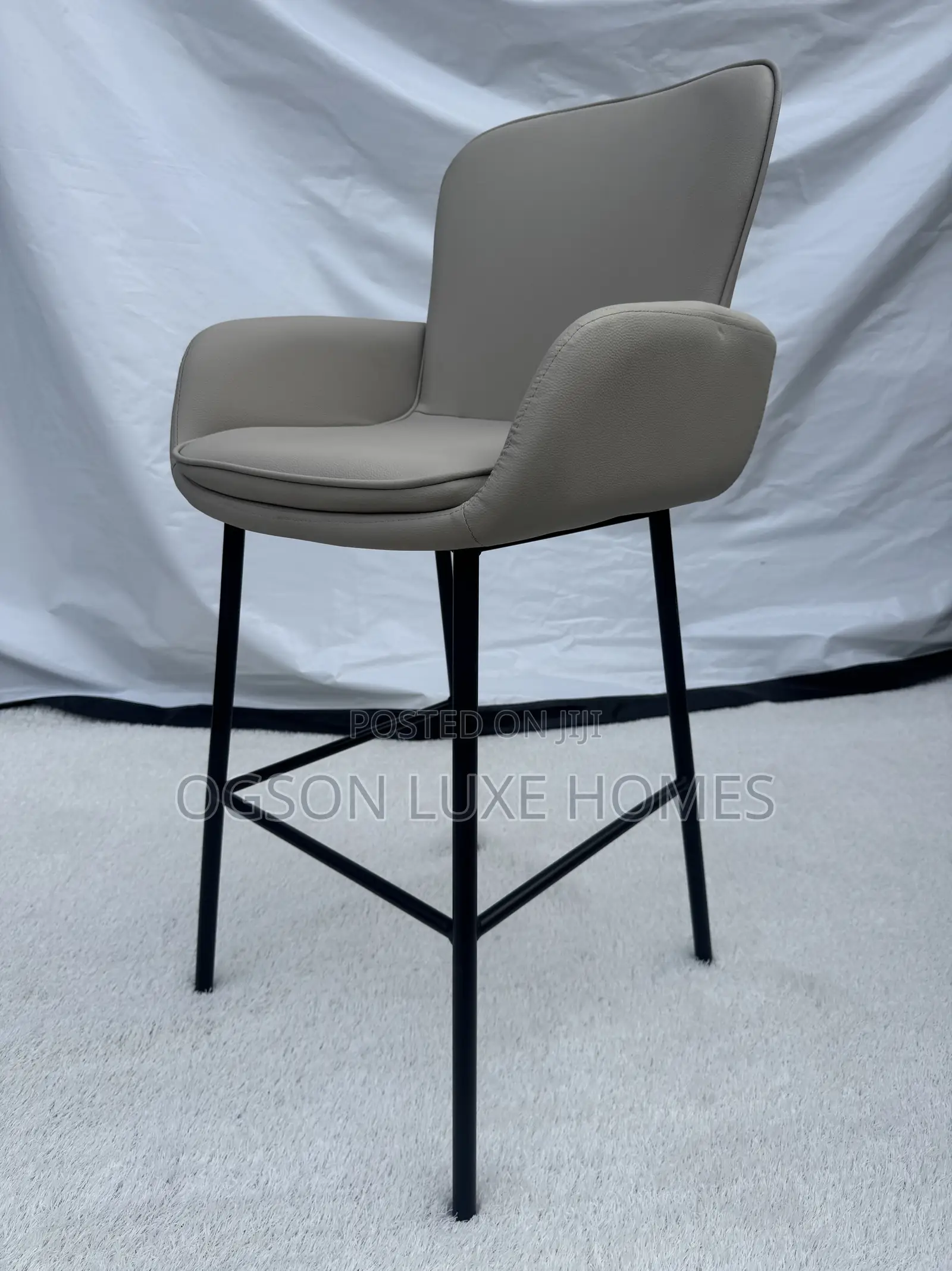 Best Quality Leather High Barstool