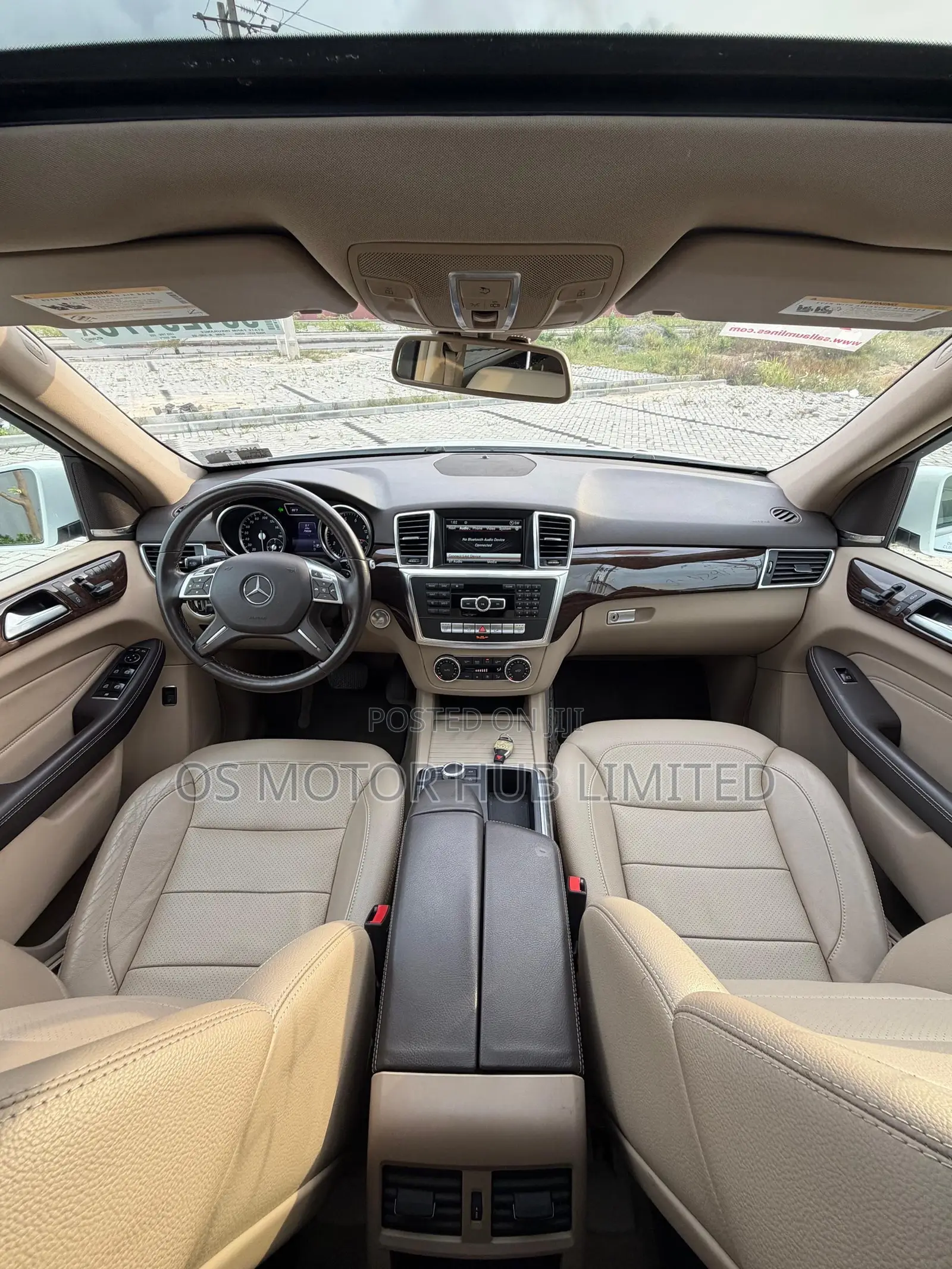 Mercedes-Benz M Class 2014 White
