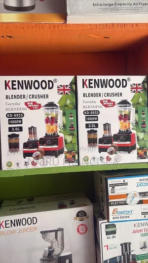 Kenwood Blender/Crusher 3.0L 10000w- Double Cup + Grinder KD 8855