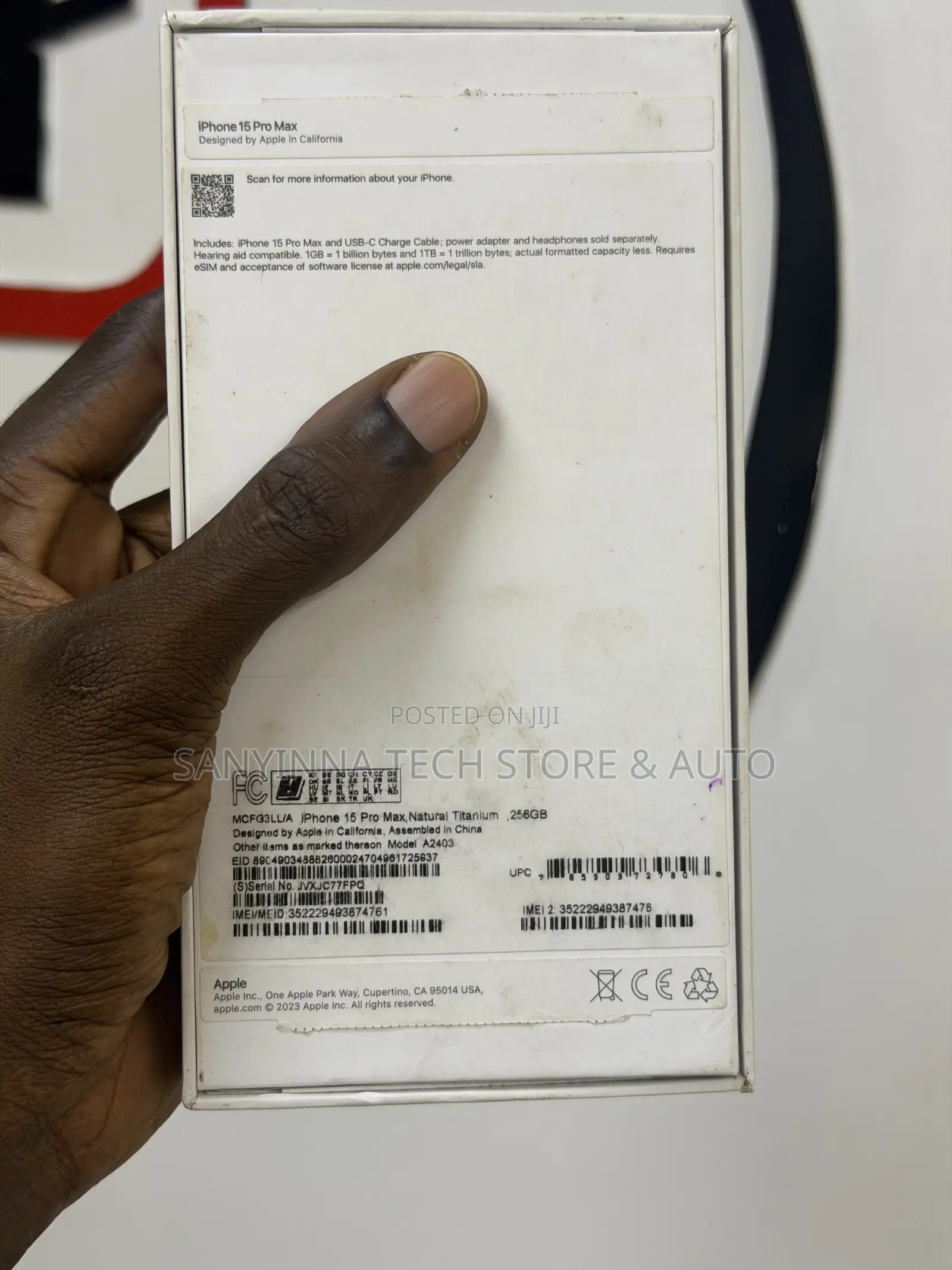 Apple iPhone 15 Pro Max 256 GB