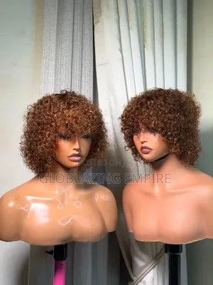 Tasha Fringe Piano Wig | Stylish Short Curly Wig |