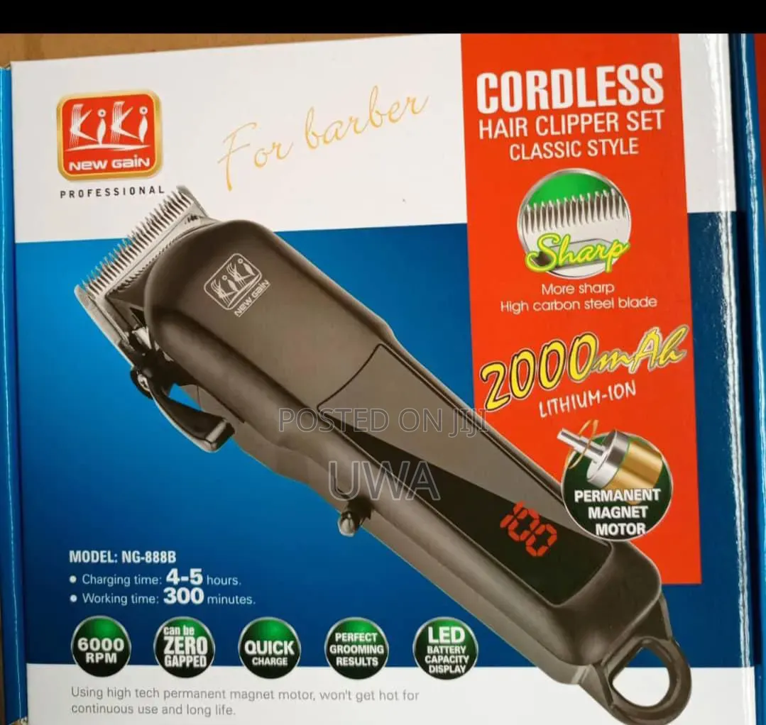 Kiki New Gain Professional Cordless Hair Clipper