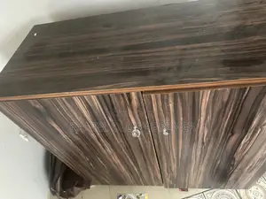 Short 2-Door Wardrobe With Shelves Hanging Space