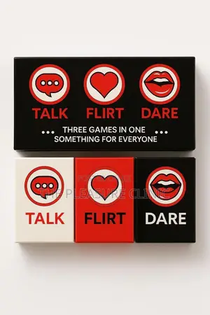 Talk, Flirt, Dare (Card Game for Couples)