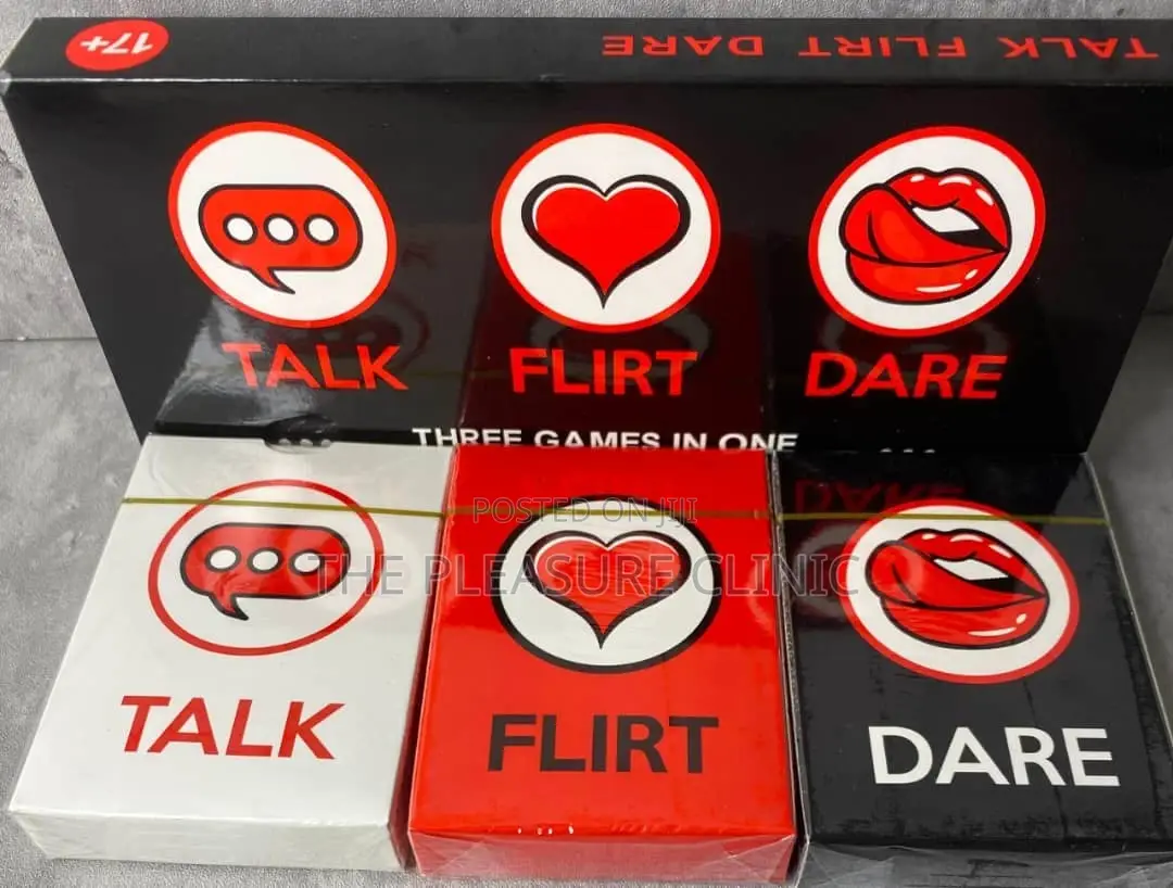 Talk, Flirt, Dare (Card Game for Couples)