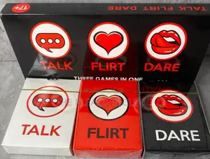 Talk, Flirt, Dare (Card Game for Couples)