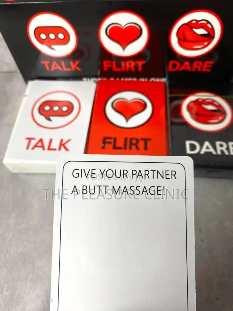Talk, Flirt, Dare (Card Game for Couples)