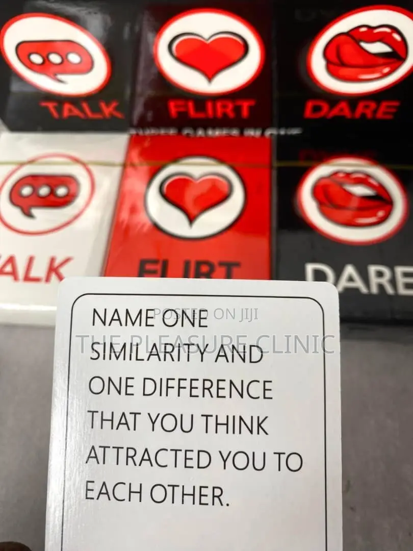 Talk, Flirt, Dare (Card Game for Couples)