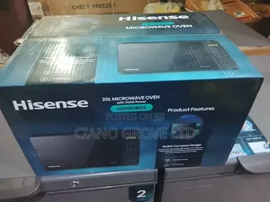 Hisense Microwave 20 Liter Black Digital